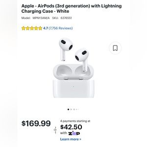 COPY - Apple AirPods 3rd Generation